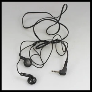 Panasonic Black Smartphone Corded Stereo Phones Earphones Headphones 3.5mm jack - Zdjęcie 1 z 2