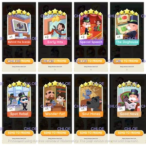 Monopoly Go Card 5 star - Picture 1 of 1