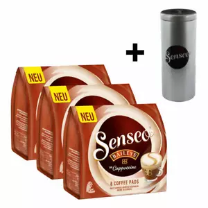 Senseo Typ Cappuccino Baileys Kaffeepads Kaffee Lösl. Kaffee 24 Pads + Paddose - Bild 1 von 7