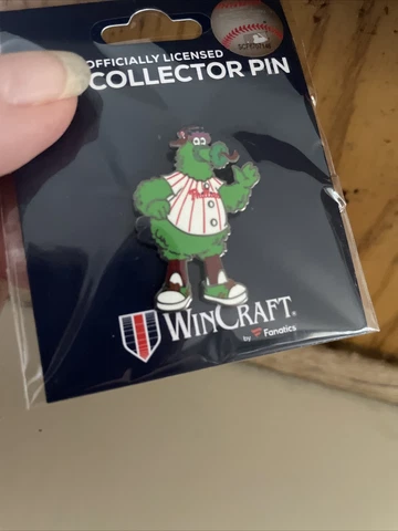 phillies pin 🔥🔥mascot🔥🔥phillies fanatic mlb ⚾️⚾️world series hat lapel Cover