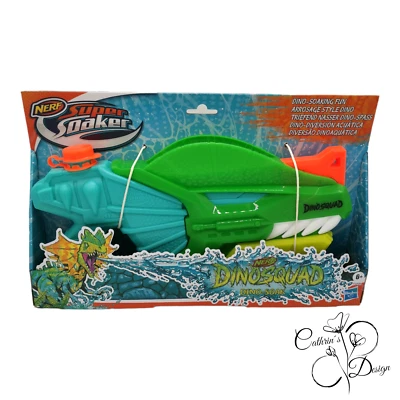 Super Soaker DinoSquad Dino Drench Hasbro Wasserpistole Spritzpistole Splash - Bild 1 von 2