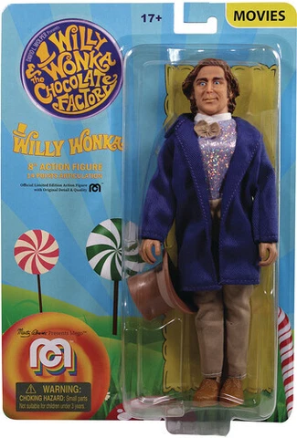 Mego - Willy Wonka Gene Wilder 8 Action Figure [New Toy] Action Figure, Collec Cover