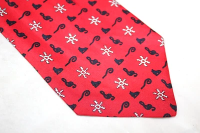 Corbata de seda ART ON ICE hecha en Italia F47307 Foto 1 de 4