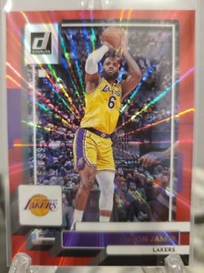 2022-2023 Panini Donruss, Holo Red Laser /99, LeBron James #128
