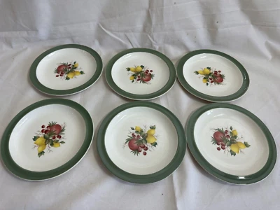 6 x Wedgwood of Etruria & Barlaston 'Covent Garden' Side Plates 15.5cm Dia- 1961 - Image 1 of 4