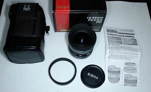 Objetivo Sigma 12-24 F4.5-5.6 DG EX Aspherical para Nikon - Imagen 1 de 13