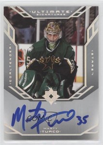 2004-05 Ultimate Collection Ultimate Signatures Marty Turco #US-MT Auto
