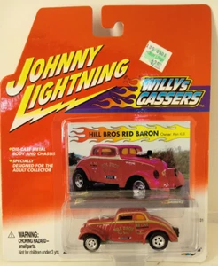 2001 Johnny Lightning Willys Gassers - Ken Hull "Hills Bros Red Baron" - Picture 1 of 7