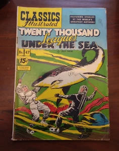 1948 KLASSIKER ILLUSTRIERT: 20.000 Meilen unter dem Meer Nummer 47 g+ - Bild 1 von 5