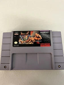 SNES Breath Of Fire Spiel Cartridge - NUR ORIGINALKARTON - Bild 1 von 3