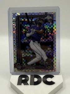 2025 Topps Chrome #265 Greg Jones RC Rockies Xfractor Rookie - Picture 1 of 2