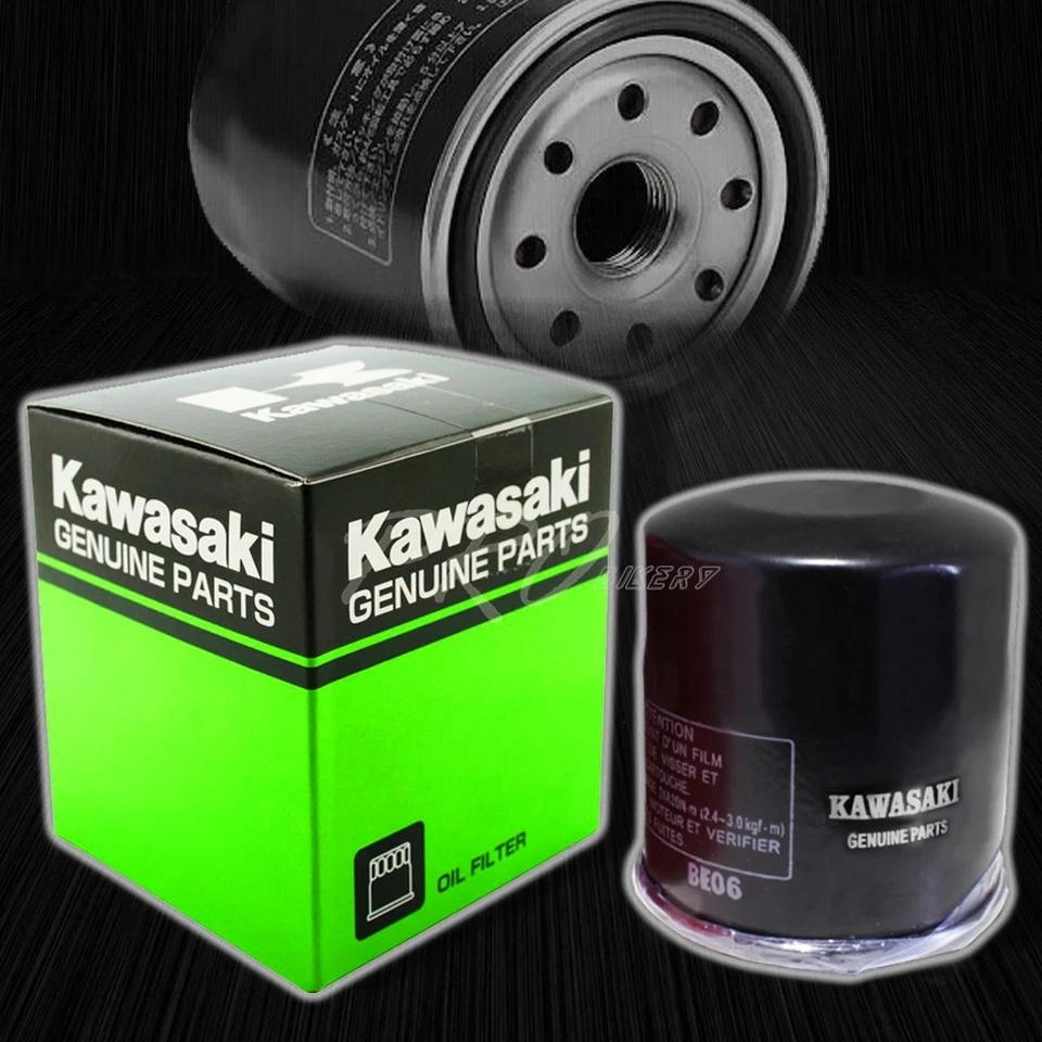 Oil Filter for Kawasaki Genuine Engine OEM Replacement 16097-0002-0008/1061-1072 - Image 1 of 1