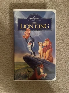 The Lion King VHS Walt Disney Masterpiece Collection RARE - Picture 1 of 3