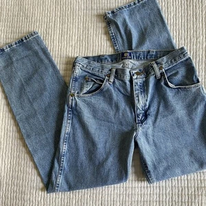 Jeans Wrangler 47MWZ Vintage Calce Regular Western Denim Azul 32x32 - Imagen 1 de 8
