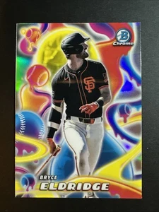 2025 Bowman Chrome Baseball Bryce Eldridge Melt Mashers #MM-15 Giants  - Picture 1 of 2