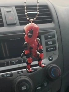 Deadpool Twerking Car Rearview Mirror Hanging Ornament - Lanyard - Deadpool  - Picture 1 of 2
