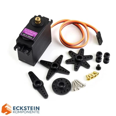 MG996R Servo Motor 180° Metal Gear HIGH Torque| Arduino Modellbau RC Auto Boot R - Bild 1 von 4