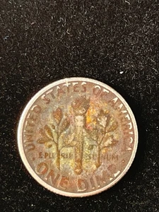 1977 D US Dime-Forest on FIRE, DDO on mark -Annealing, cladding, strike errors - Picture 1 of 4
