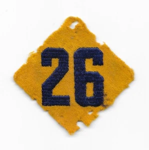 Cub Scout Pack Número 26 1930-1947 Fieltro Diamante Boy Scouts of America BSA - Imagen 1 de 2