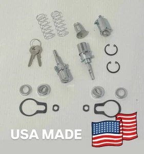 NEW 1955-1959 CHEVROLET GMC TRUCK COMPLETE LOCK Set W GM KEYS 5 - Picture 1 of 2