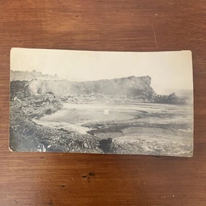 um 1919 Krater Kīlauea Caldera Hilo Hawaii Schwarzweiß Foto Kilauea - Bild 1 von 4