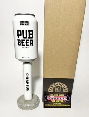 10 Barrel Pub Beer Cheap Fun Can Beer Tap Handle 10” Tall - Brand New In Box! - Image 1 of 4