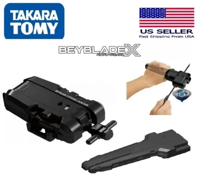 Takara Tomy BEYBLADE X BX-18 String Launcher w/ BX-11 Grip US seller Ship Now! - Image 1 of 4