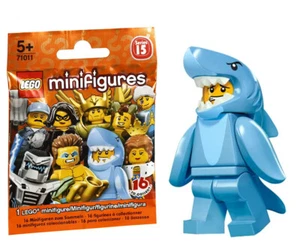 FIGURINE MINIFIGURE LEGO SERIE 15 71011 N°13 L'HOMME REQUIN - Imagen 1 de 1