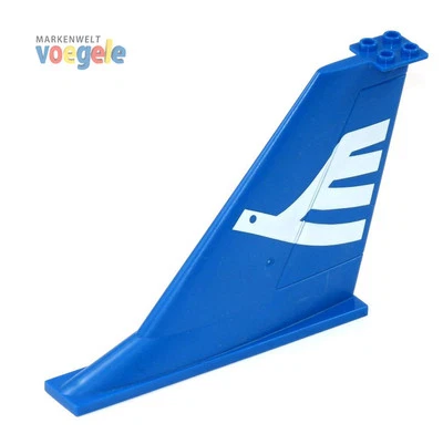 LEGO® Heckflügel in blau Flugzeug Flügel Leitflügel TOP! - Bild 1 von 2