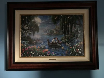 Little Mermaid 2 canvas painting by Thomas Kinkade - Image 1 of 4