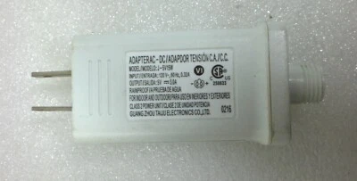 Transformer DC Adapter AC/DC Model J-5V15W 120v Input, 5V DC  3.0A Output #91 - Image 1 of 4