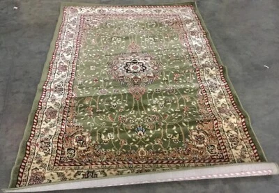 SAGE / IVORY 4' X 6' Back Stain Rug, Reduced Price 1172663425 LNH329B-4 - Image 1 of 4