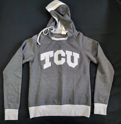Texas Christian University Ladies Hoodie Sweatshirt Small  NWT by Camp David - Image 1 of 4