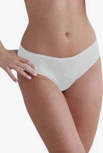 Naomi & Nicole Off White Hipster Briefs XL UK 16 Pantalones Invisibles Suaves SIN VPL - Imagen 1 de 4