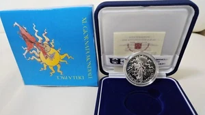 2007 Vatikan 5 Euro Weltfriedenstag Spiegelfund PP - Bild 1 von 1
