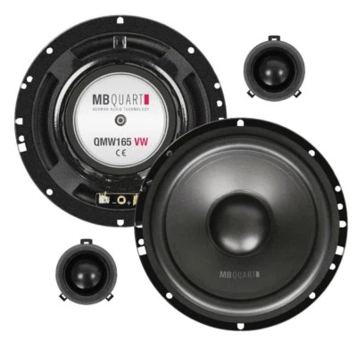 MB Quart QM-165 VW Custom Component Kit 16.5cm Speakers for Golf Mk4 Passat Bora - Image 1 of 3