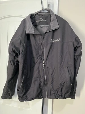 Yuengling Fallen Heros Stormtech Jacket Black Motorcycle Embroidery Size XL - Image 1 of 4