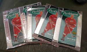 Lote (3) Paquetes 2005-06 Upper Deck Parkhurst Hockey Alexander Ovechkin, ¿Crosby RC? - Imagen 1 de 3