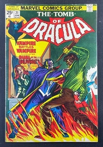 Tomb of Dracula (1972) #21 FN+ (6.5) John Romita Gene Colan Blade Appearance - Picture 1 of 2