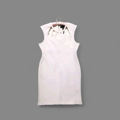 Vestido Kardashian Colección Blanco Corte Talla Grande Nuevo Con Etiquetas Defectos Reducidos Foto 1 de 4