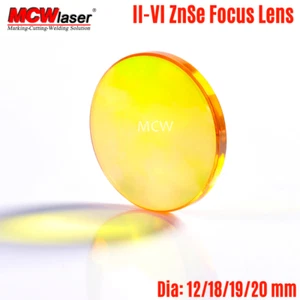 CO2 Laser Lens II-VI Znse Focus Lens Dia: 25mm For CO2 Laser 200W-400W - Picture 1 of 8