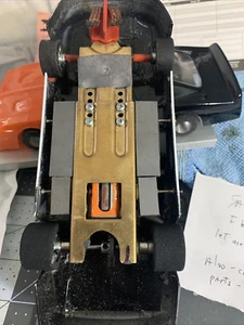 Slot Car / HO Railroad 1/3 Oz stick on Tungsten weights,9 parts over 3 oz. - Picture 1 of 3