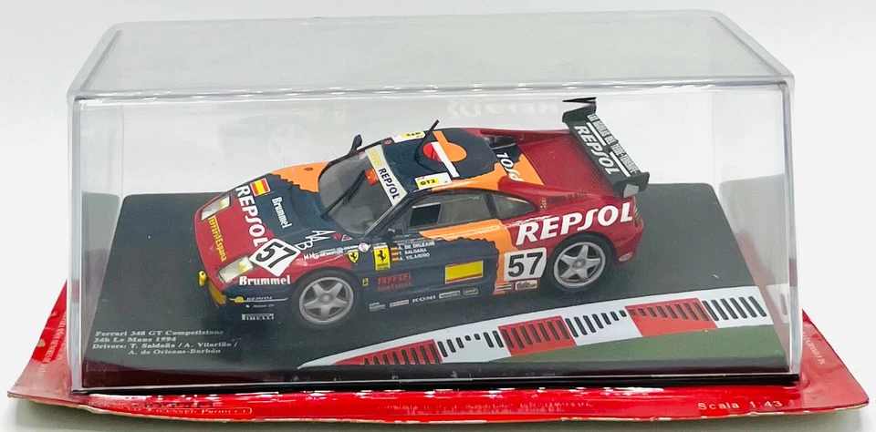 EBOND Ferrari 348 GT Competizione - 24h Le Mans 1994 - T.Saldana - 1:43 - 0408 - Immagine 1 di 1