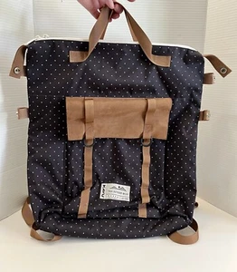 KAVU Black Polka Dot True Outdoor Back Pack - Picture 1 of 18