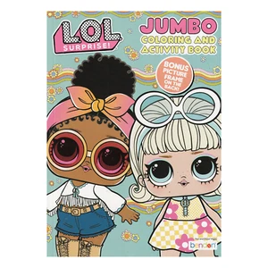 L.O.L. Surprise! Jumbo Coloring and Activity Book - Bonus Picture Frame! - Imagen 1 de 6