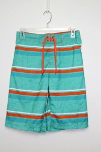 Red Camel Boys SwimSuit Bathing Trunks Size Lrg Blue Green/Orange - Picture 1 of 4