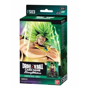 2024 English Drogan Ball Super Card Game Fusion World Starter Deck :Broly FS03 - Picture 1 of 1