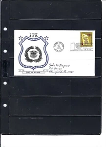 1965 UN 15 Cent Definitive FDC (Scott# 147) - JFK ABC Cachet - (357A) - Picture 1 of 2