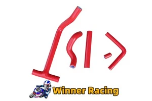Fit Beta RR 2T 125/200/250/300 2020-2023 RADIATOR HOSE Thermostat Bypass RED - Picture 1 of 3