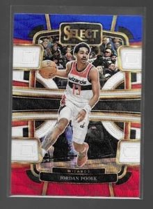 2023-24 Panini Select - Concourse Jordan Poole #18 Blue Prizm - Picture 1 of 2
